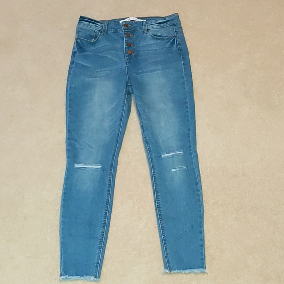 Tinseltown Denim - Tinseltown skinny distressed jeans
